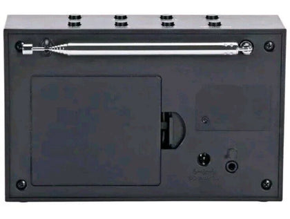 Bush BD-1709 Portable DAB FM Radio LCD Display Black