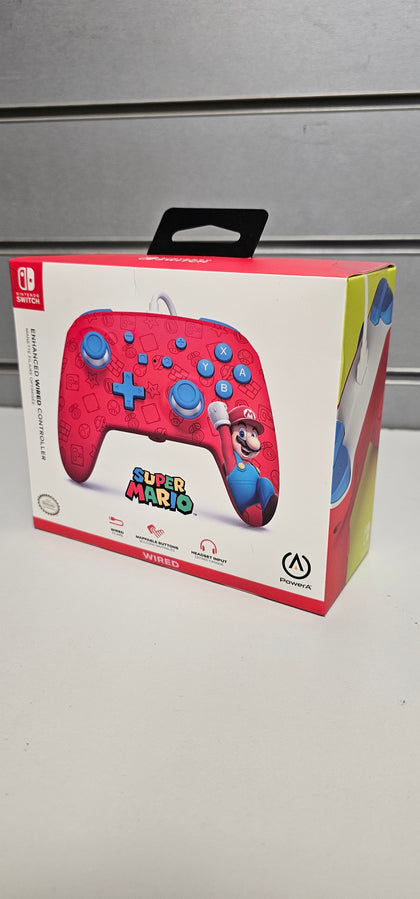 PowerA Nintendo Switch Enhanced Wired Controller - Woo Hoo Mario