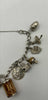 925 silver CHARM BRACELET with box 44.82g