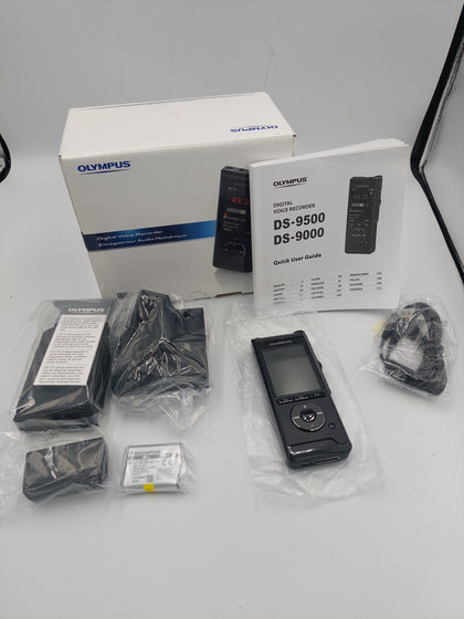 Olympus DS-9500 Digital Recorder Premium Kit **LIKE NEW CONDITION** Original Packaging