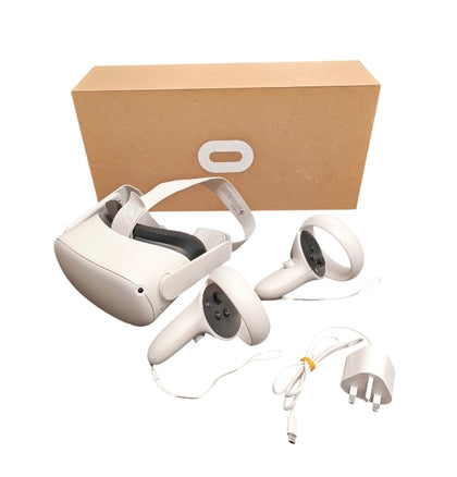 Meta Quest 2 All-in-One 128GB Virtual Reality Headset w/controllers**Unboxed**