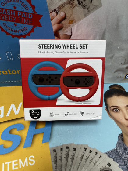 Nintendo Switch Steering Wheel Set 2 Pack.