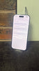 Apple iPhone Air 256GB Sky Blue **100% Battery Health** (eSim only Phone)