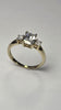 9ct Gold Ring Size M 1/2
