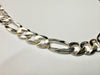Brand new sterling silver figaro chain 22"