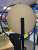 Dart board stand and light