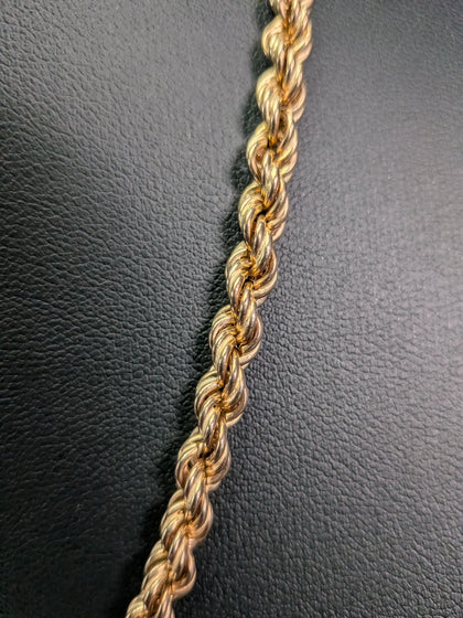 9ct Gold Rope Chain 18