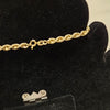 9ct Yellow Gold 16" Rope Chain