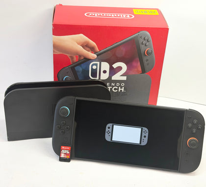 Nintendo Switch 2 Console - Black and Red Dead Redemption Cartridge
