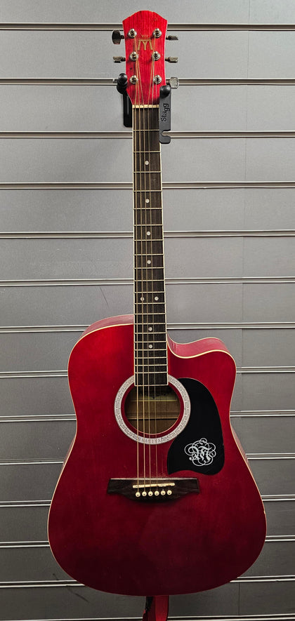 Maniya 4110C cutaway acoustic guitar **Collection Only**