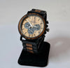 The Craftsman Men’s Wooden Chronograph Watch