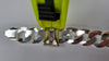 SILVER LARGE CURB BRACELET 9" ****BRAND NEW****