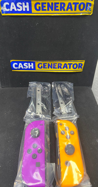 Nintendo Switch Joy-Con Pair Neon Purple / Orange Boxed