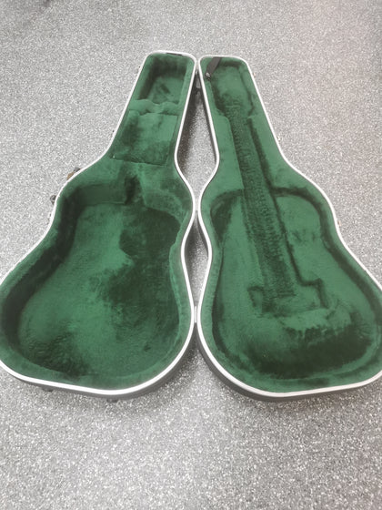 MARTIN & Co. Dreadnaught Acoustic Guitar Plastic Molded Hard Case / GREEN LINING