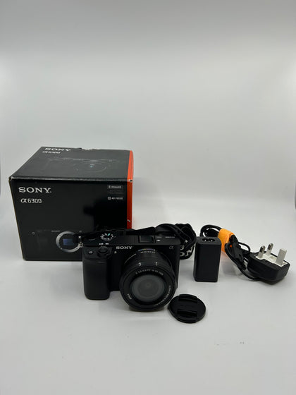 Sony Alpha 6300 ILCE-6300 24.3M + 16-50mm (SHUTTER COUNT 2239)