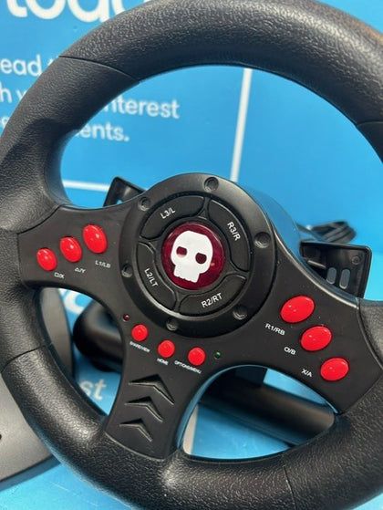 Numskull Multi Format Racing Wheel with Pedals.