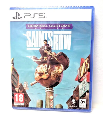 Saints Row Criminal Customs Edition PS5 Playstation 5. Video Games. 4020628673123..