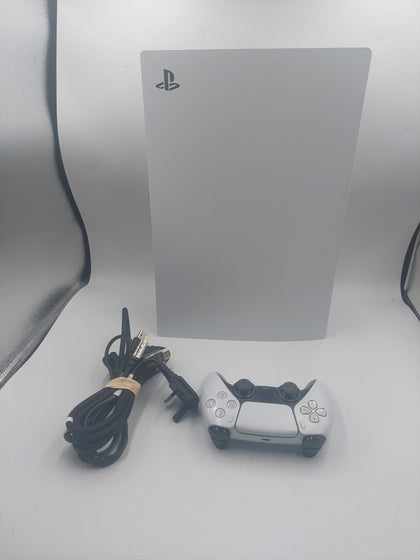PlayStation 5 Console 825GB White Unboxed with Controller and power cable