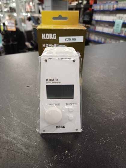 Korg KDM-3 Metronome White