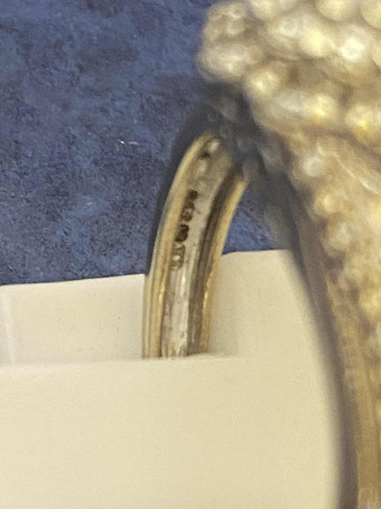 14ct Gold Ring (Size M) Apx 3.3g