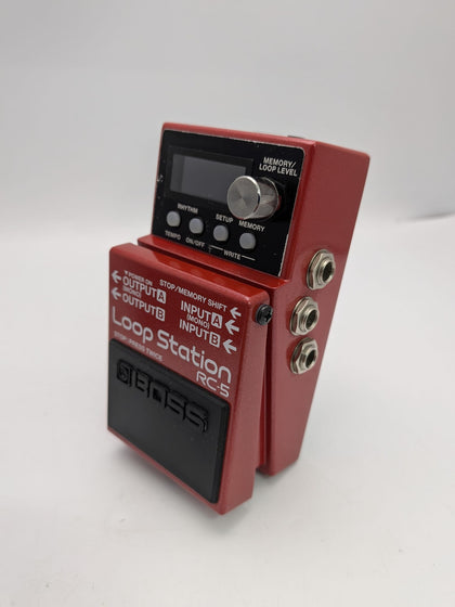 BOSS RC-5 Loop Station Pedal Red
