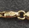 14ct Yellow Gold Valentino Link Chain - 18"