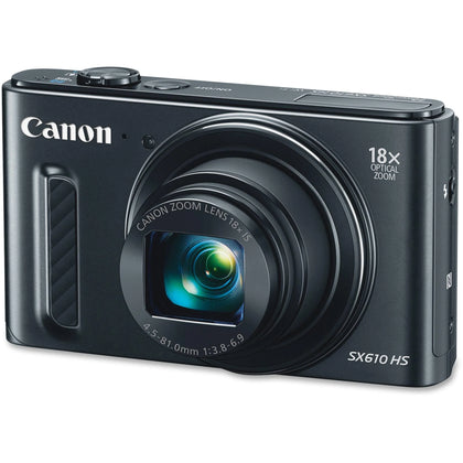 Canon PowerShot SX610 HS Black Digital Camera