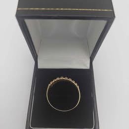 Gold Ring 9ct 375 2.7G Size T