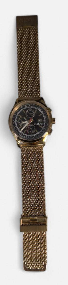 August Steiner Stainless Steel Fashion watch