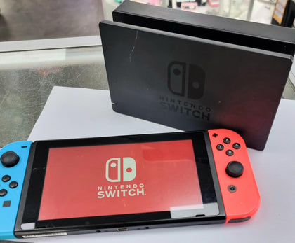 Nintendo Switch Neon Red & Blue
