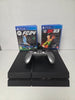 Playstation 4 Console, 500GB Black,& 2 games (Wired Controller)