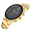 Citizen Eco-Drive Chronograph Men`s Black Dial Round Watch INT-AT2242-55E