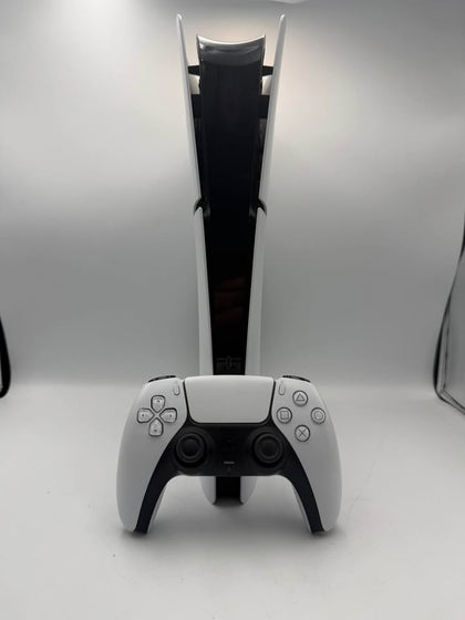 SONY PLAYSTATION 5 SLIM DIGITAL, 1TB, WHITE, INCLUDES DUAL SENSE CONTROLLER, UNBOXED