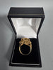 9CT Gold Ring With Large Stone 6.5G SIZE L