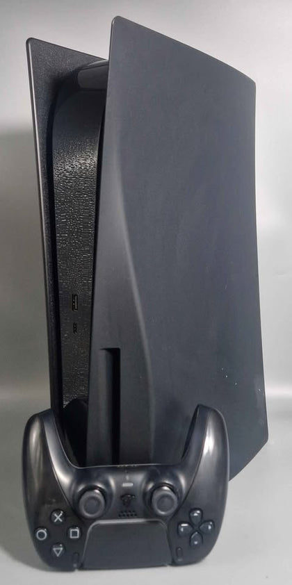 Sony PlayStation 5 Console, 825GB, Midnight Black, With Leads and Controller