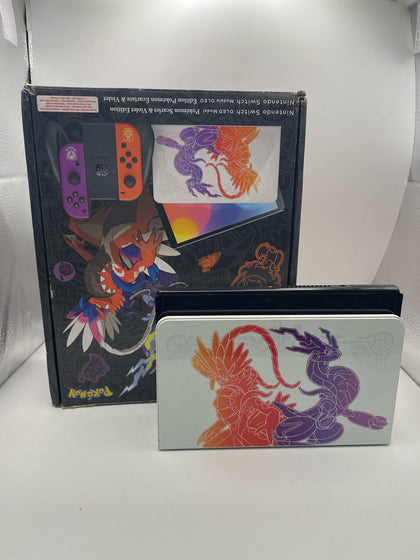 switch oled pokemon edition (boxed)