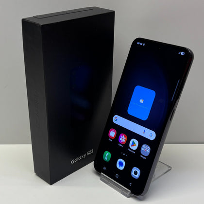 Samsung Galaxy S23 Unlocked Model SM-S911B/DS 128GB in Phantom Black Boxed