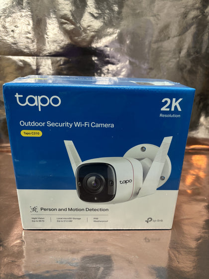 tapo outdoor security wifi camera.