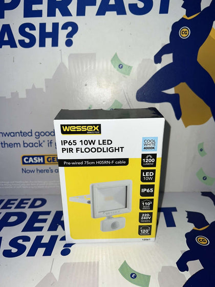 Wessex Electrical Wessex LED Floodlight IP65 10W 1200lm 4000K