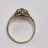 9CT GOLD RED STONE RING SIZE M 1.57G PRESTON STORE