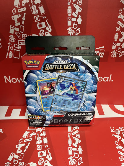 Pokemon TCG: Quaquaval Ex Deluxe Battle Deck