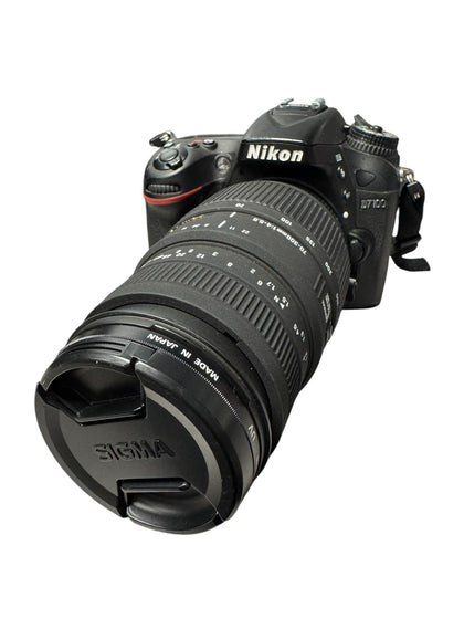 Nikon D7100 Digital SLR Camera with Sigma 70-300mm lens