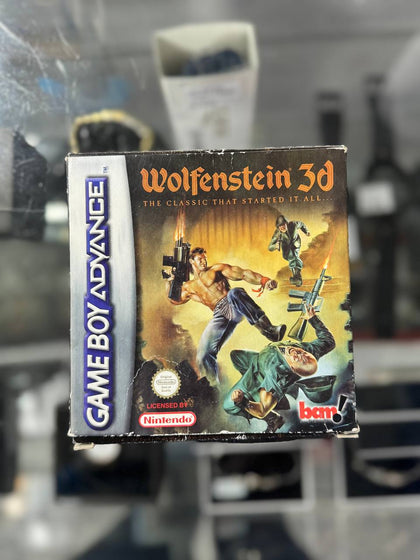 Wolfenstein 3d Nintendo Gameboy Advance Game ** Collection Only - Wythenshawe **