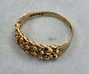 9ct Gold Keeper Ring Size L1/2