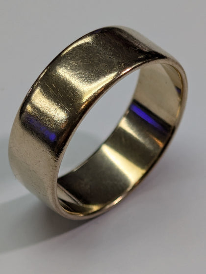 9ct gold wedding band ring