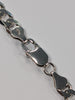 Silver curb chain  20"