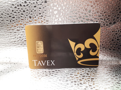 Tavex 1g 24ct Gold Bar
