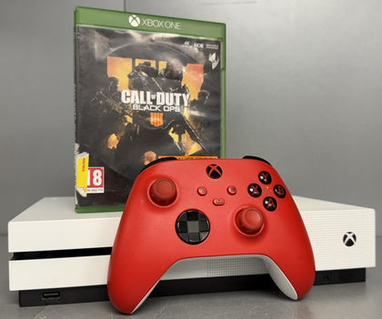 Microsoft Xbox One S 500GB Console Bundle ( + Call Of Duty Black Ops 4 ) ** Unboxed **