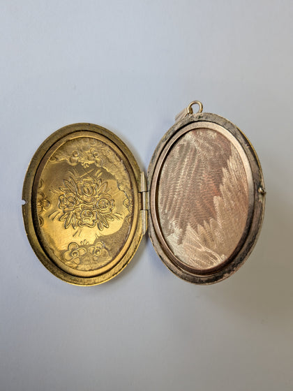 9ct Gold Triple Picture Locket