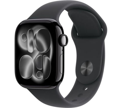 Apple Watch Series 11 42 mm Jet Black Aluminium, Black Sport Band ** Boxed **
